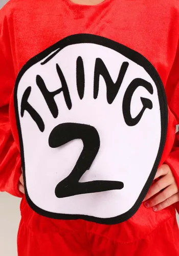 Vista 6 de elope Thing 1 & Thing 2 Toddler Costume