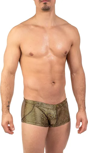 Vista 3 de Gary Majdell Sport Traje de baño tipo bóxer estilo competición para hombre con bolsa frontal