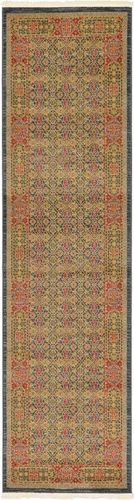 Vista 11 de Unique Loom Palace Collection - Alfombra de área Jefferson (2 pies x 3 pies 1 pulgada, rectangular, crema/caramelo)