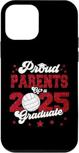 Vista 16 de iPhone 16 Parents of a 2025 Graduate Prom Graduation 25 VolleyBall Case
