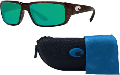 Vista 3 de Costa Fantail 6S9006 - Lentes de sol rectangulares para hombre paquete con kit de gafas de cortesía iWear de diseñador