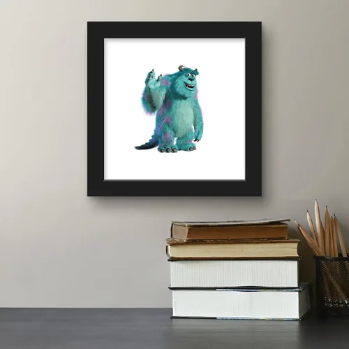 Vista 5 de Trends International Gallery Pops Disney Pixar Monsters Inc. - Póster de pared de Sully, 12 x 12 pulgadas, versión enmarcada en negro