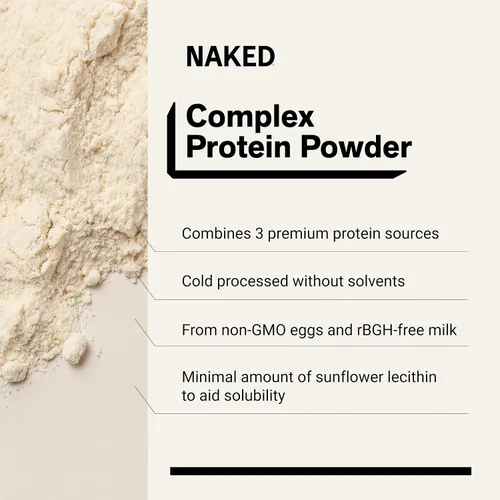 Vista 4 de NAKED Protein Powder Blend - Egg, Whey and Casein Protein Blend