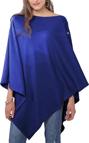 Vista 71 de MissShorthair Versatile Women's Shawl Wrap – Soft Knitted Poncho Cape Scarf for Fall Winter