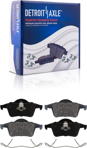 Vista 92 de Detroit Axle - Pastillas de Freno Delantero Izquierdo Reemplazo de Pinza de Disco para Ford Fusion Mazda 6 Lincoln MKZ Mercury Milan 2006-2012