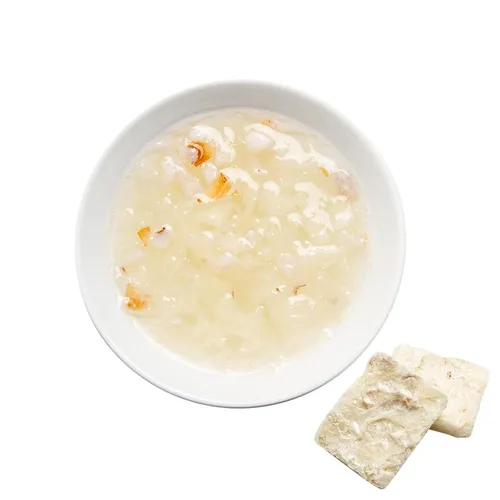 Vista 4 de Zercumm Tremella liofilizada, una especie de hongo blanco semitransparente rojo dátiles Wolfberries Soup Instant 8 G/bolsa * 20 bolsas
