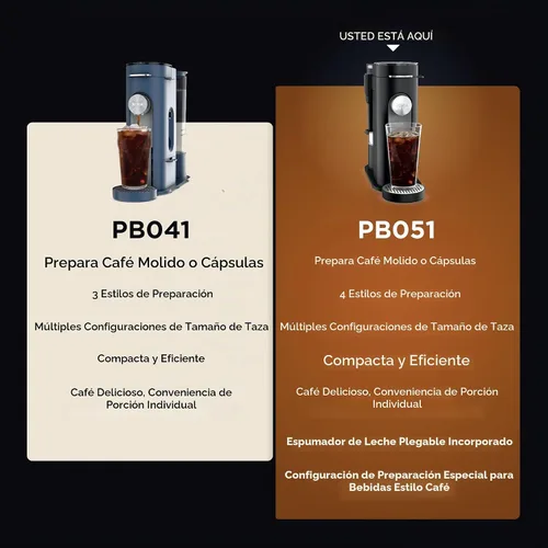 Vista 7 de [Usado] Ninja Cafetera Una sola porción Prepara con cápsulas de café y molidos Compatible con cápsulas de café K-Cup 4 estilos