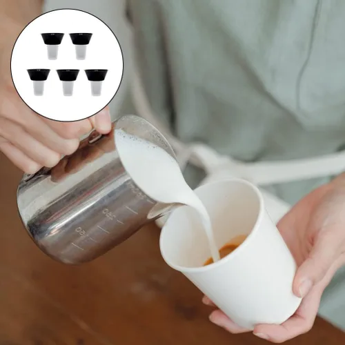 Vista 2 de Hemoton Combinación de taza de aperitivos con soporte para bebidas y cuenco de papas fritas de 6.49 pulgadas para fiestas, uso diario, 5