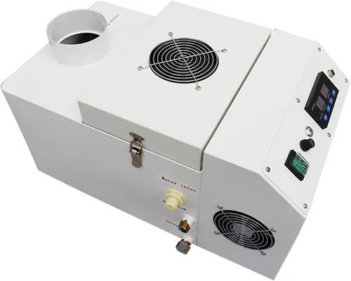 Vista 2 de Humidificador industrial ultrasónico Pulverizador de aire Pulverizador de aire Humidificador de niebla fría continua para laboratorio Taller Fábrica