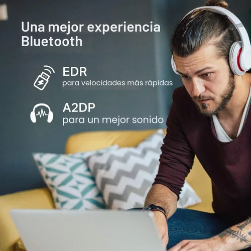 Vista 4 de TP-Link Adaptador USB Bluetooth para PC, receptor Dongle Bluetooth 4.0, Plug & Play, tamaño nano, tecnología EDR y A2DP, compatible con Windows