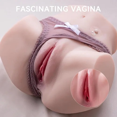 Vista 4 de Muñeca sexual de bolsillo de 5 libras, potente 10 muñecas sexuales realistas vibratorias, juguete sexual masculino, juguete sexual masculino