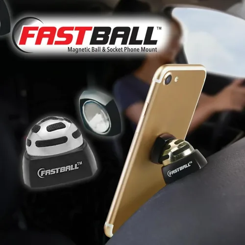 Vista 8 de BulbHead Fastball 13343ASS-12 - Soporte magnético para teléfono celular, color negro
