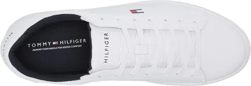 Vista 5 de Tommy Hilfiger Tmbrecon - Tenis para hombre, Blanco