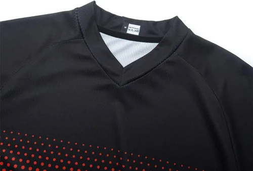 Vista 33 de Hotlion Camiseta de ciclismo para hombre, manga larga, MTB Motocross, ropa de carreras todoterreno