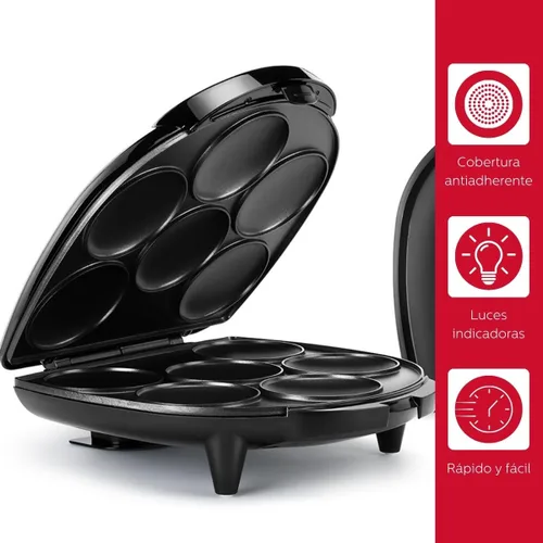 Vista 3 de Holstein Housewares HU-09005B arepa eléctrica., Negro