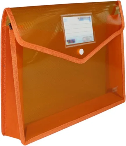 Vista 8 de Carpeta de archivos A4, bolsa transparente de creatividad tridimensional, resistente al agua, bolsa de información, bolsa de tela, bolsillo lateral