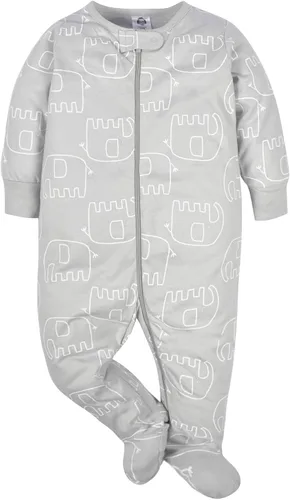 Vista 4 de Gerber Sleep 'n Play Mamelucos para niños y bebés, paquete de 4