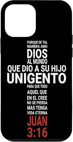 Vista 16 de Juan 3:16 Biblia Cristiana - Funda para iPhone 17