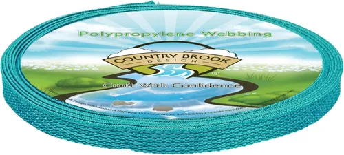 Vista 10 de Country Brook Design - Correa de polipropileno (Polypro) de 1/2 pulgada Negro