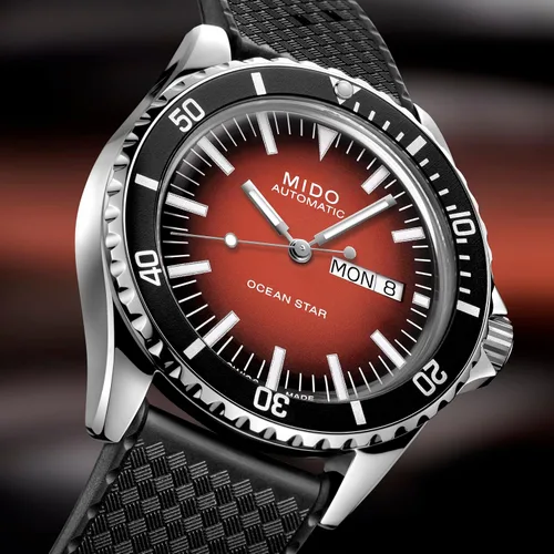 Vista 11 de MIDO Ocean Star Tribute - Swiss Automatic Watch for Men - 40.5mm Stainless Steel Case