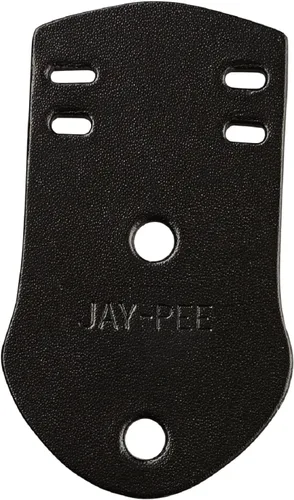 Vista 8 de Jay-Pee Police Citation Bar and Badge Holder One Bar Cuero Genuino Negro