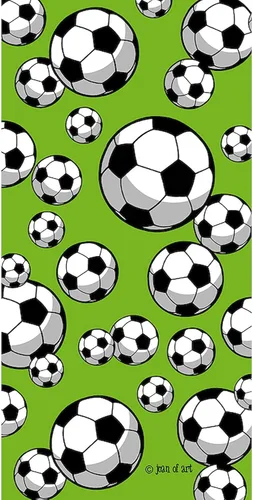 Vista 2 de CafePress Toalla de fútbol de algodón absorbente de 30 x 60 pulgadas, playa suave, toalla de piscina