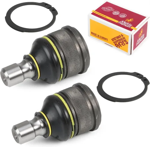 Vista 230 de Metrix - 2 juntas de rótula superior delantera K3134T para Dodge Ram 1500 4WD 94-01, Ram 2500 4WD 94-99, Jeep Cherokee 84-01, Wrangler 97-17