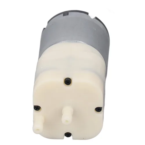 Vista 9 de Bomba de vacío micro, bomba de aire eléctrica de bajo ruido DC12V con gran volumen de aire para equipos médicos, masajeador y bricolaje