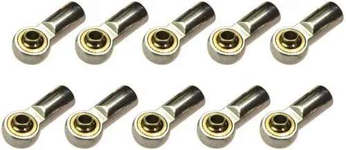 Vista 6 de 10 Uds aluminio plateado M3 Metal bola titular lazo enlace extremo articulación RC escalada marina Crawlers coche para 1:10 D90 SCX10 F350