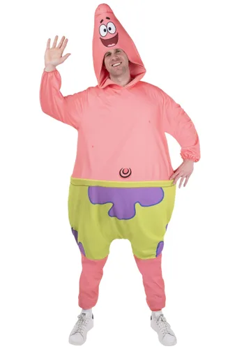Vista 3 de Disfraz de Enterizo para Hombre de Patrick Multicolor