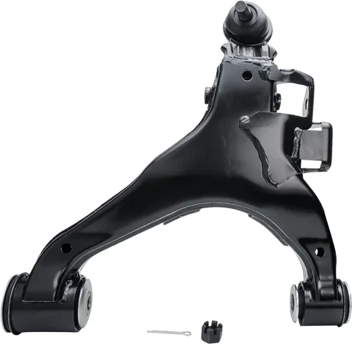 Vista 111 de Detroit Axle - Brazo de control delantero derecho para 08-23 Challenger 05-08 Magnum Chrysler 300 2005-2023, brazo de control delantero inferior