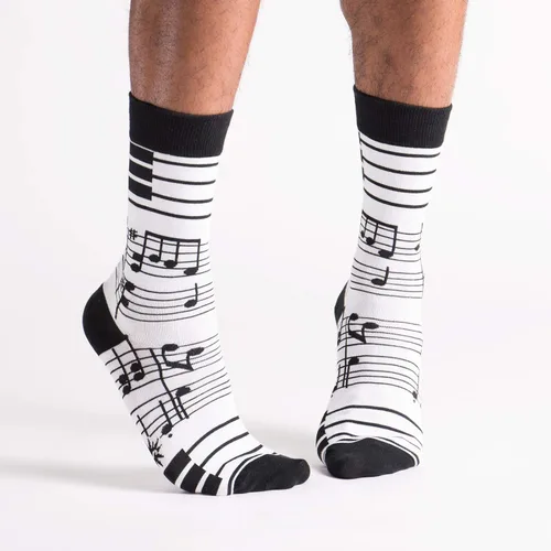 Vista 2 de Sock It To Me - Calcetines con diseño de extraterrestres y del espacio para hombre