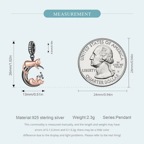 Vista 5 de NINGAN Dije de plata de ley 925 con diseño de animales, diseño de perro, huella de pata, gato, libélula, conejo Koi, compatible con collar