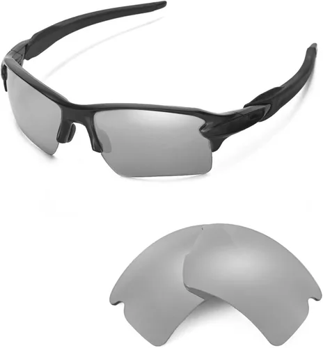 Vista 2 de Walleva - Lentes de repuesto para gafas de sol Oakley Flak 20 XL 26 opciones disponibles