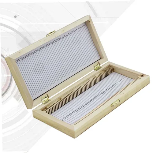 Vista 7 de GLEAVI Caja de muestras de diapositivas Caso Cajas Organizadoras Diapositivas de vidrio negro Accesorios y accesorios Diapositivas de diapositivas