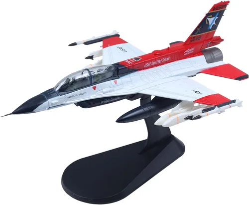 Vista 14 de 1/100 F-14 Tomcat Skeleton Fighter Modelo de avión militar fundido a troquel modelo de avión militar