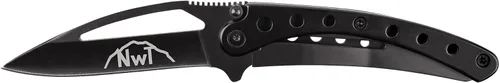 Vista 2 de Performance Tool W9374 Aneko Cuchillo de bolsillo de acero inoxidable de 5.5 pulgadas, color negro.