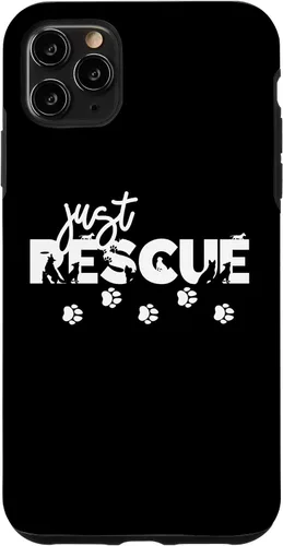 Vista 11 de Funda para iPhone 14 Just Rescue Rescue Pet Adoption Dog Shelter Forever Home