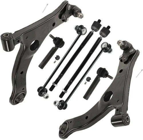 Vista 42 de Detroit Axle - Kit de brazos de control de extremo de 8 piezas para Toyota 2001-2003 Highlander 2002-2003 Camry Lexus ES300, 2 conjuntos de brazos