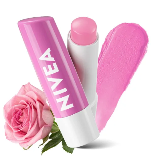 Vista 14 de Nivea Cuidado de labios Cereza con brillo afrutado, 4.8gm