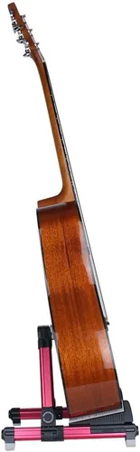 Vista 6 de ENO MUSIC Soporte plegable para guitarra acústica, adecuado para guitarras eléctricas, bajo