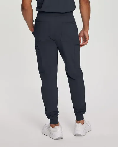 Vista 3 de Urbane Impulse 9913lLKA - Pantalones deportivos elásticos de 7 piezas para hombre, Grafito