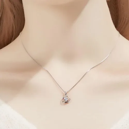 Vista 7 de Collar para nietas, regalos de abuelas o abuelos, para mi nieta, joyería para una graduación o cumpleaños, con una tarjeta y una caja de regalo