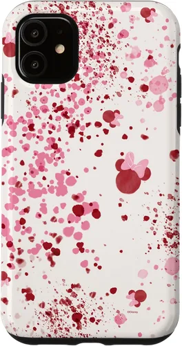 Vista 8 de Disney Minnie Mouse Head Ears - Carcasa para iPhone 17, diseño abstracto de salpicaduras