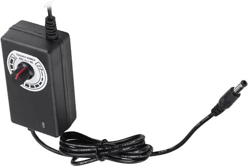 Vista 4 de Convertidor de CA a CC 110V-240V a 3-12V Adaptador de corriente 2A con enchufe de EE. UU. para ventilador eléctrico, motor de taladro, control