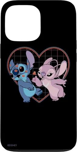 Vista 24 de Disney Lilo and Stitch Angel Heart Kisses - Carcasa para iPhone 17