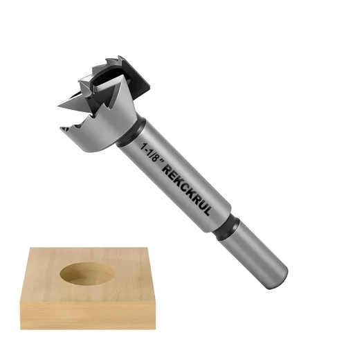 Vista 34 de Broca Forstner de 3 pulgadas, broca Forstner de 3 pulgadas para carpintería, cortador de bisagra para madera dura, madera contrachapada, plástico