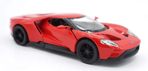 Vista 2 de KiNSMART - 2017 Ford GT 1:38 Escala 5" Die Cast Modelo Toy Super Car (azul)