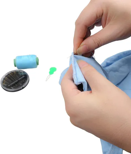 Vista 7 de Eketirry Agujas de coser a mano de alta calidad, 30 agujas surtidas para reparación de costura, 6 tamaños diferentes de agujas de coser con 2
