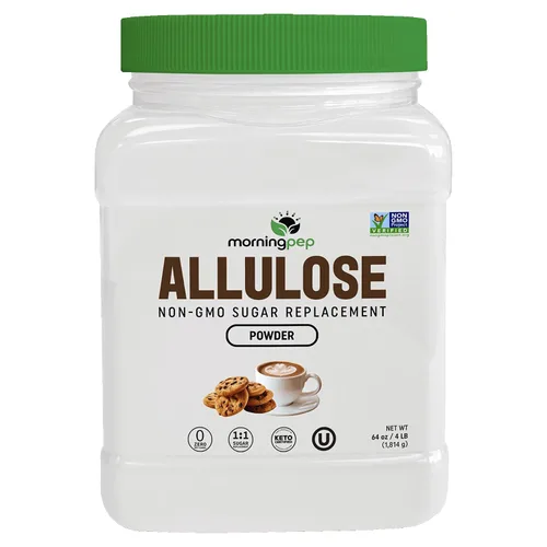Vista 11 de Morning Pep Edulcorante de Alulosa 2 lb – Alternativa de Azúcar Sin Calorías, 100% Puro, Sin Eritritol, Verificado por el Proyecto No-OMG